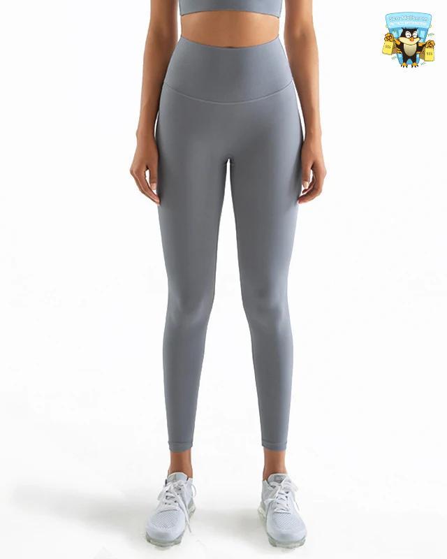 Women’s High-Waist Nylon Breathable Seamless Yoga Pants