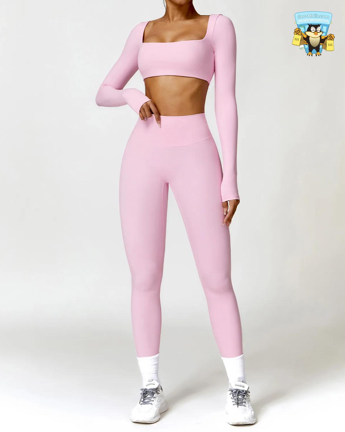 Women’s Tracksuit Yoga Set – 2PCS Sportswear