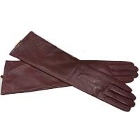Women's Long Sheepskin Leather Gloves