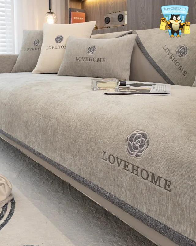 Chenille Universal Non-Slip Sofa Cover Cushion Protector