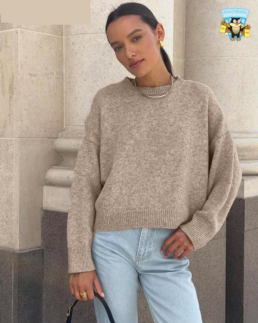 Basic O-Neck Women’s Sweater