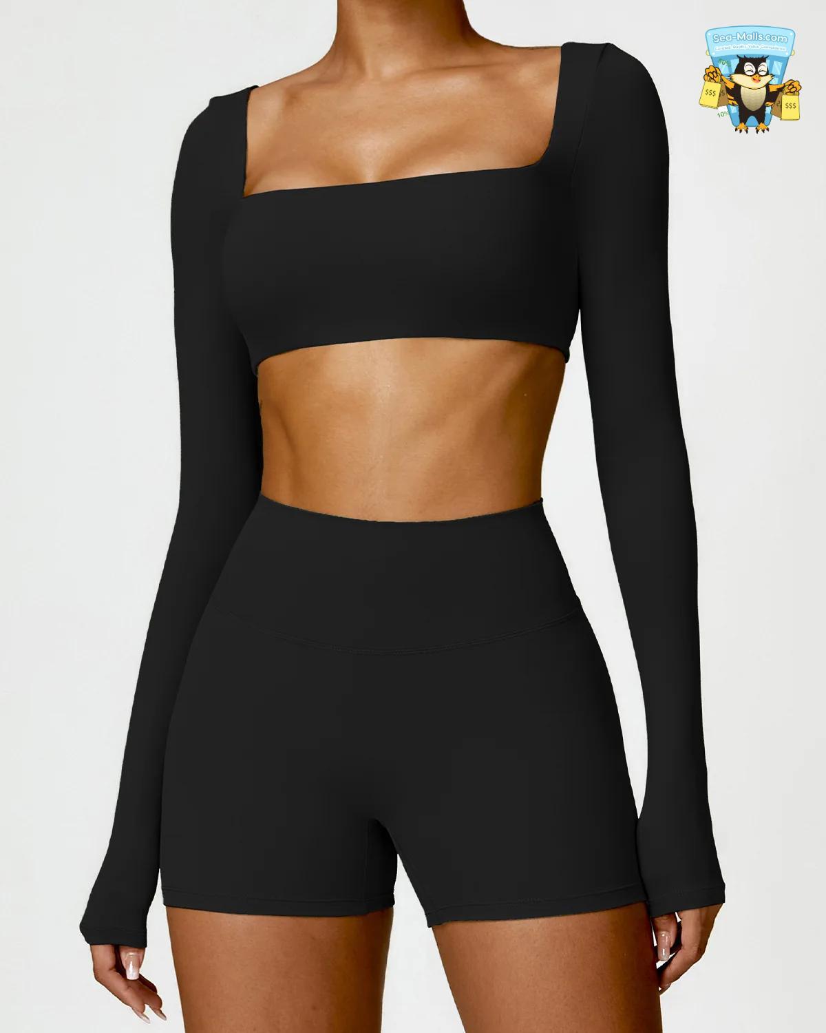 Women’s Tracksuit Yoga Set – 2PCS Sportswear