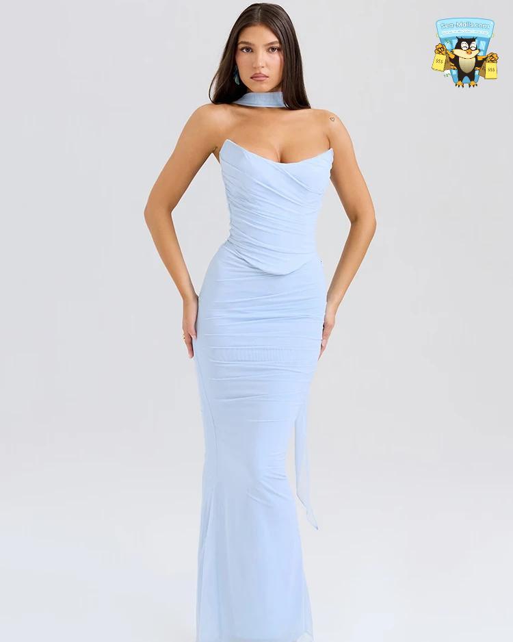 Sexy Two-Piece Set Strapless C