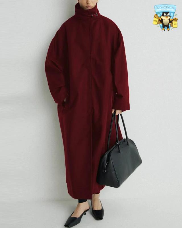 Autumn & Winter Women’s Oversized Long Trench Coat