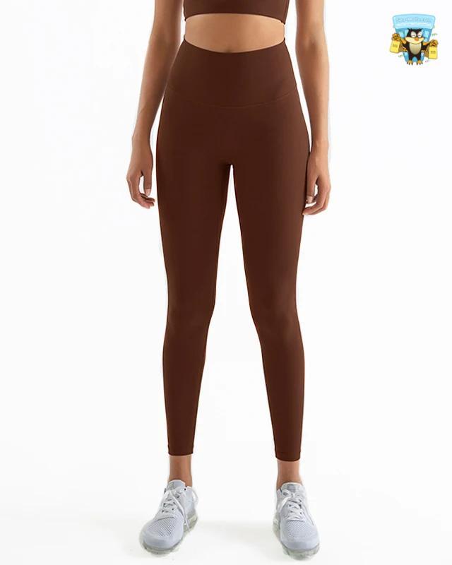 Women’s High-Waist Nylon Breathable Seamless Yoga Pants