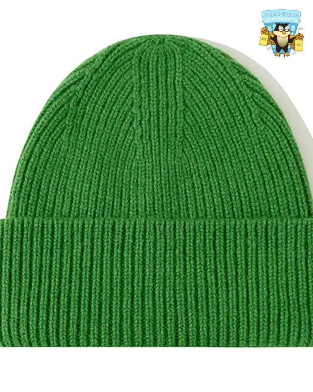 100% Merino Wool Winter Beanie Unisex Soft Knit Hat
