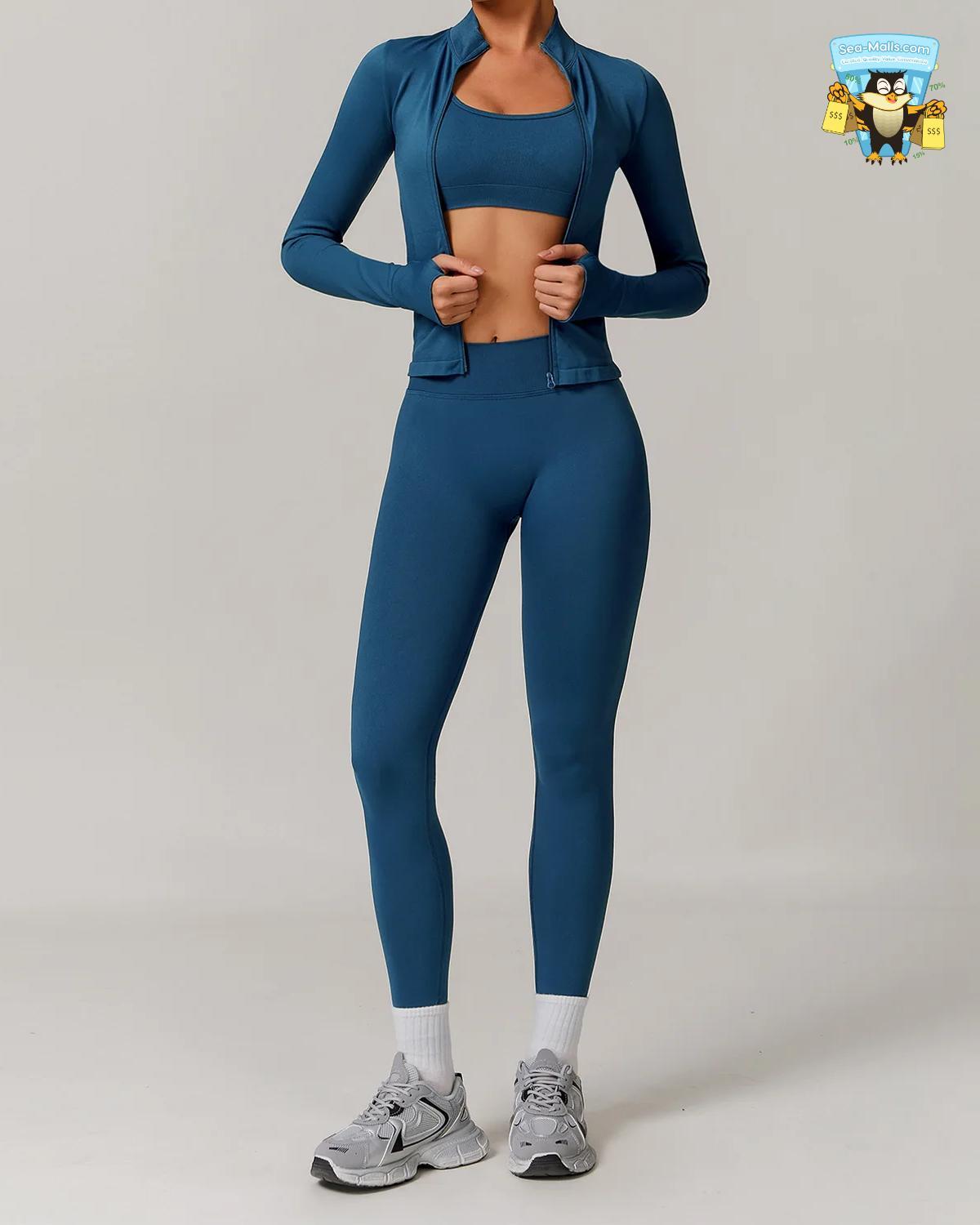 Seamless Yoga Set for Women 2/