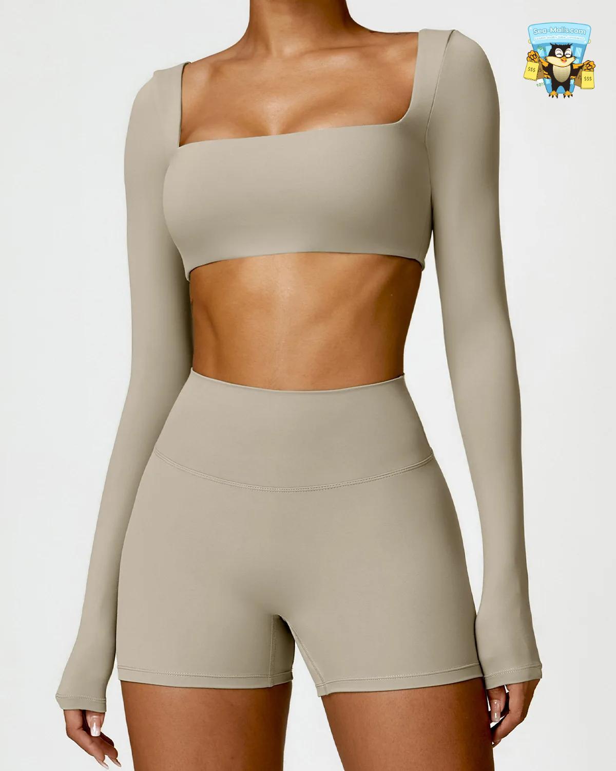 Women’s Tracksuit Yoga Set – 2PCS Sportswear