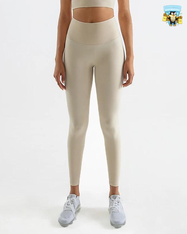 Women’s High-Waist Nylon Breathable Seamless Yoga Pants