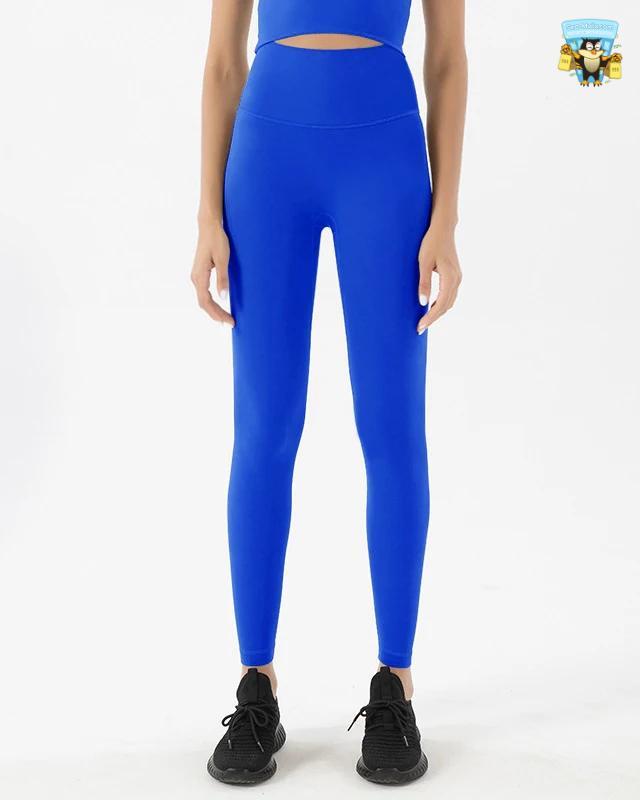 Women’s High-Waist Nylon Breathable Seamless Yoga Pants