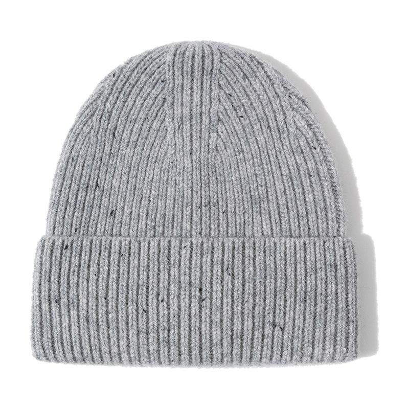 100% Merino Wool Winter Beanie Unisex Soft Knit Hat
