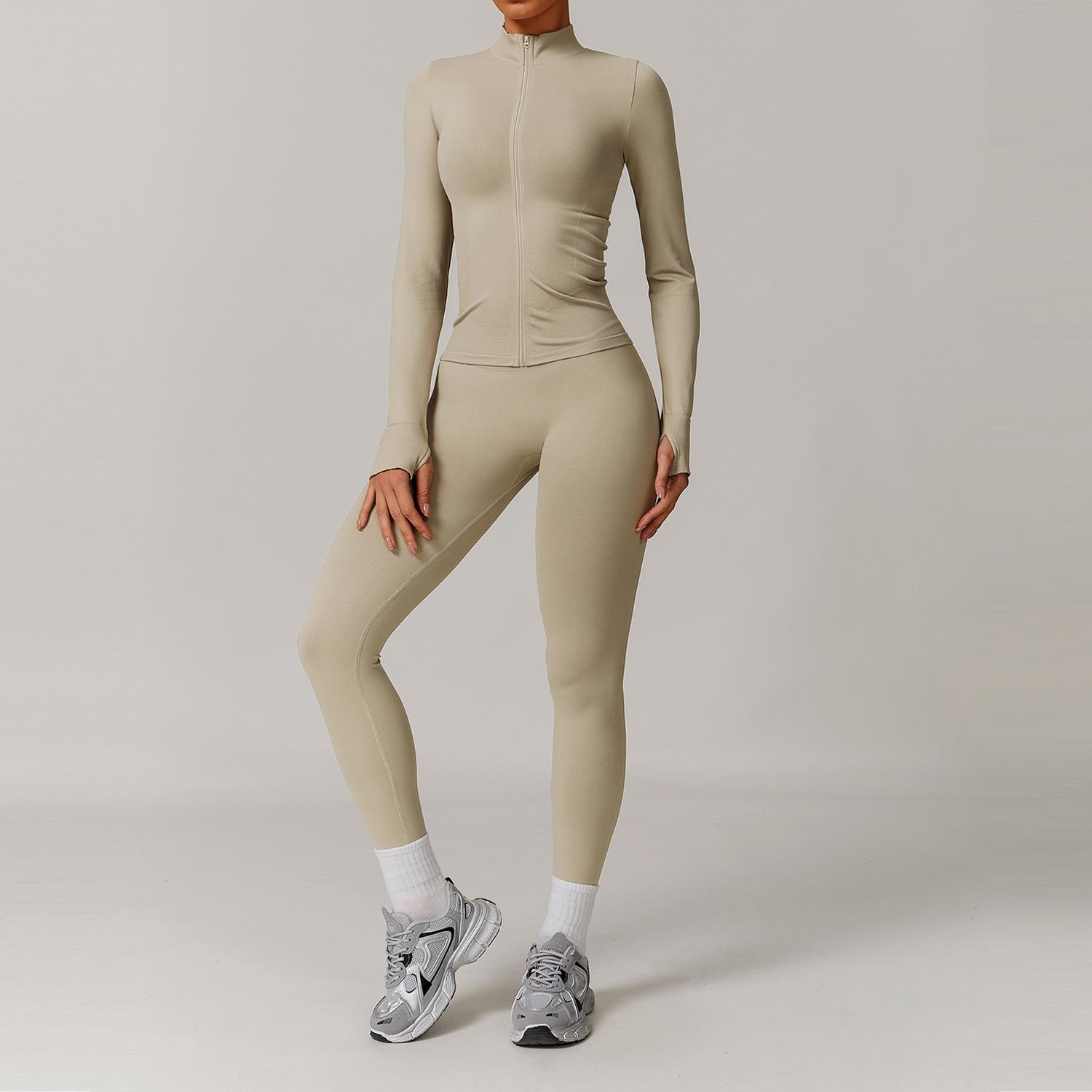 Seamless Yoga Set for Women 2/3PCS Sports Bra & Leggings Fitness Tracksuit