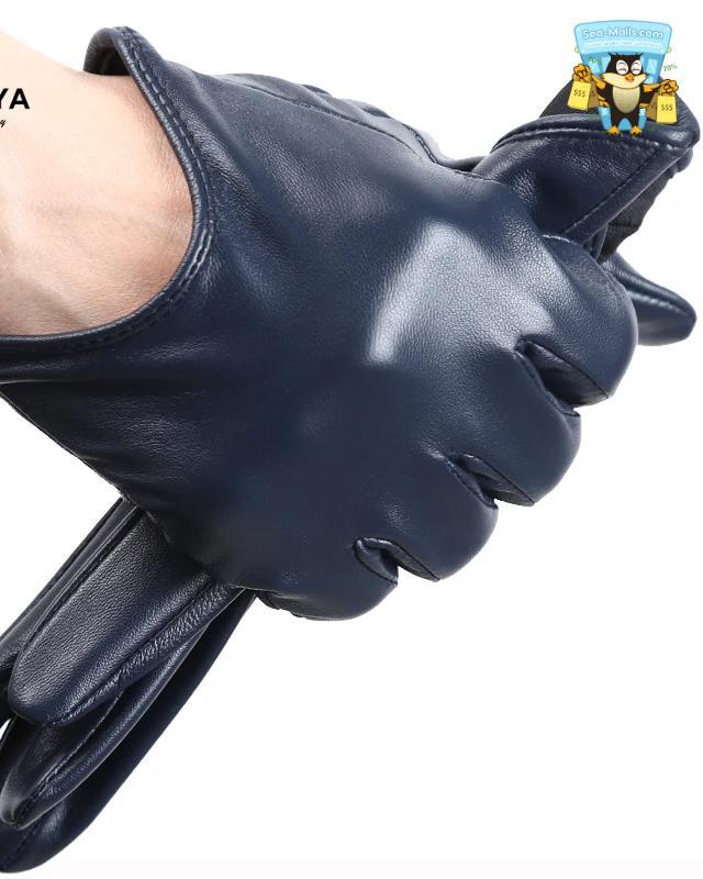 Women's Genuine Leather Winter Gloves