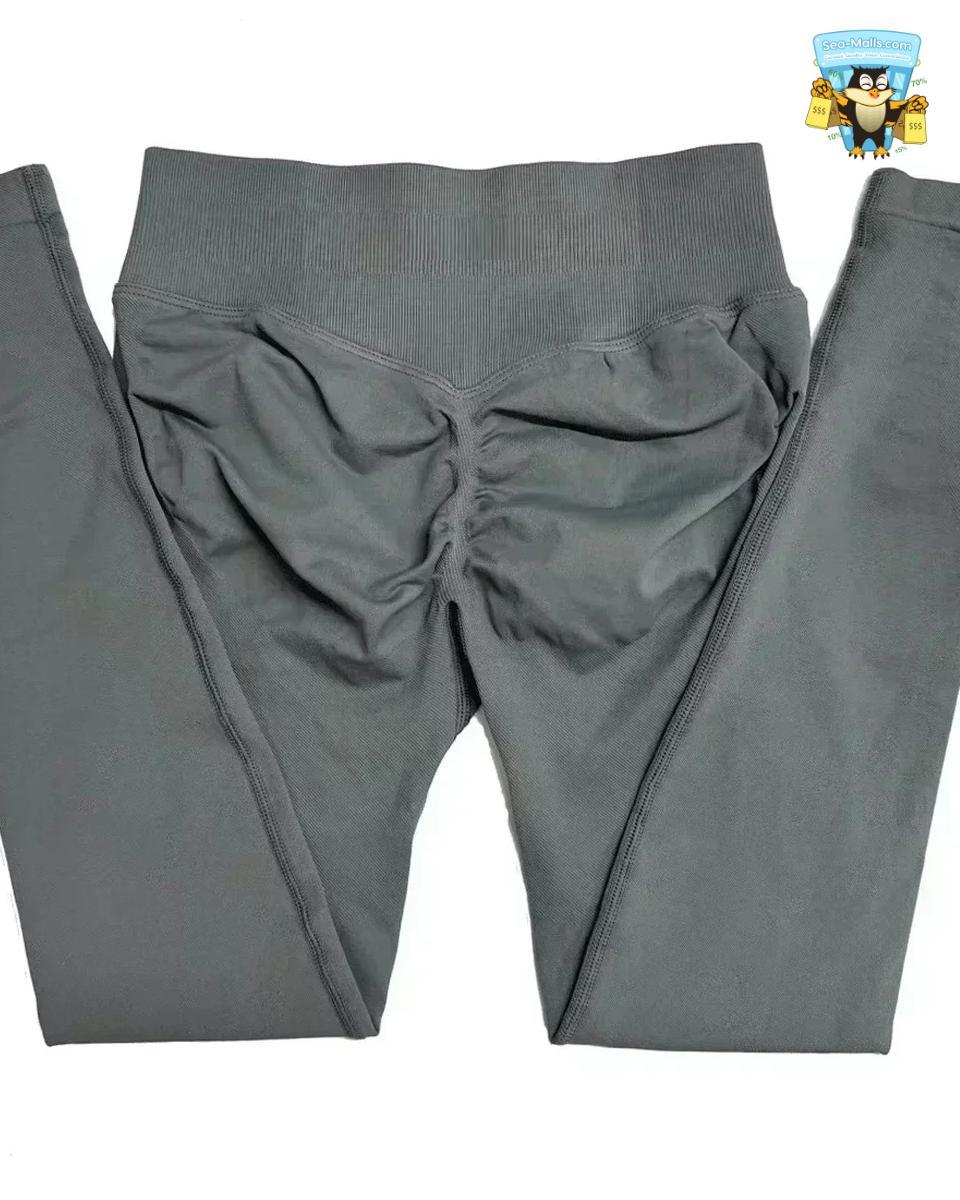 Scrunch Bum Gym Legging Seamless Yoga Pants Push-Up Tights
