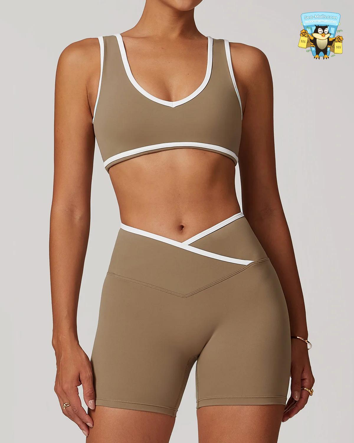 Women’s 2PCS Yoga Set Tank & Shorts / Bra & Leggings