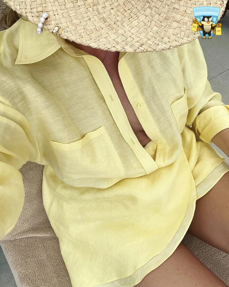 Casual Vacation Two-Piece Set 