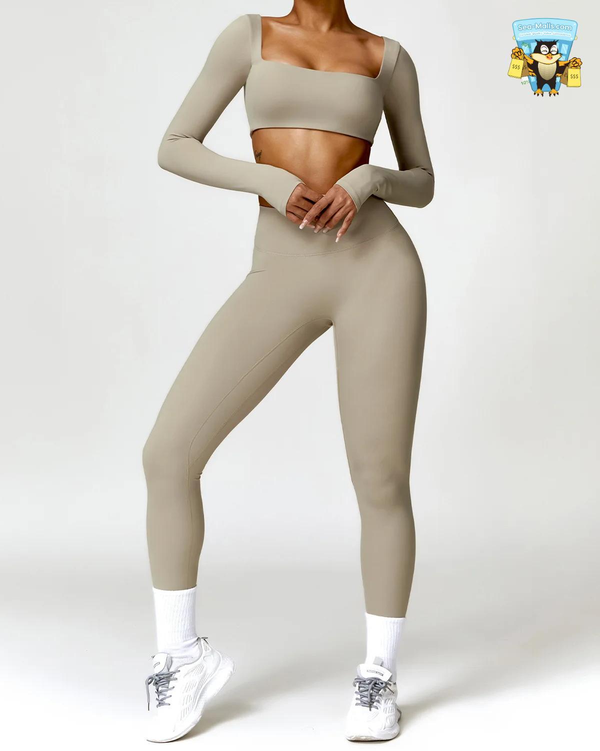 Women’s Tracksuit Yoga Set – 2PCS Sportswear