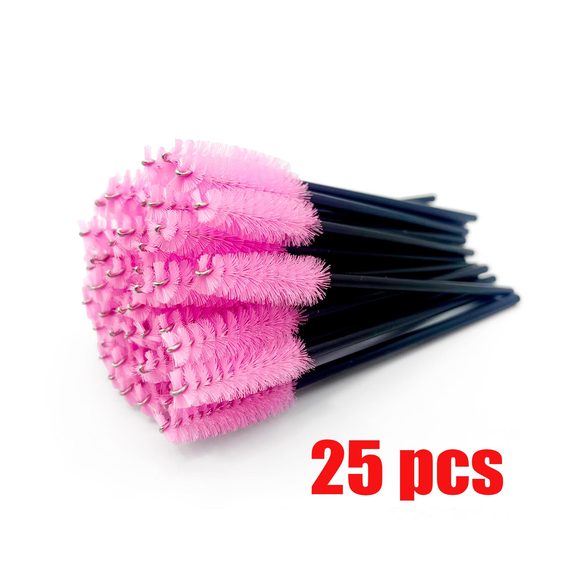 Disposable Eyelash Brushes Eyebrow Brush Mascara Wands Applicator Cosmetic Eyelash Spoolies Lash Extension Supplies