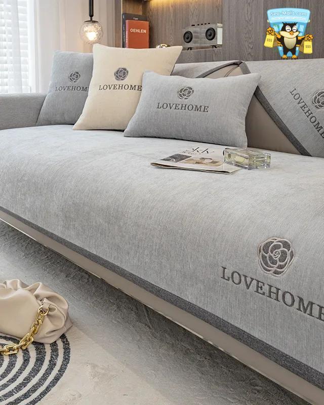 Chenille Universal Non-Slip Sofa Cover Cushion Protector