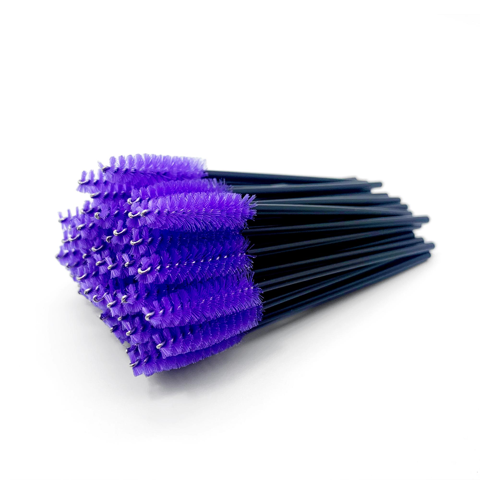 Disposable Eyelash Brushes Eyebrow Brush Mascara Wands Applicator Cosmetic Eyelash Spoolies Lash Extension Supplies