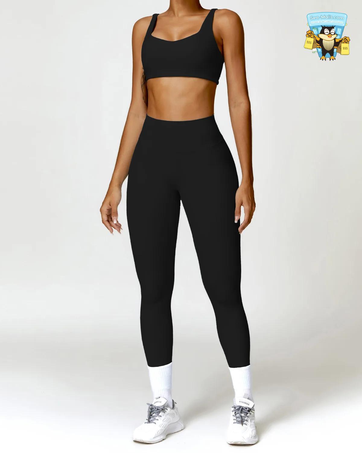 Women’s Tracksuit Yoga Set – 2PCS Sportswear