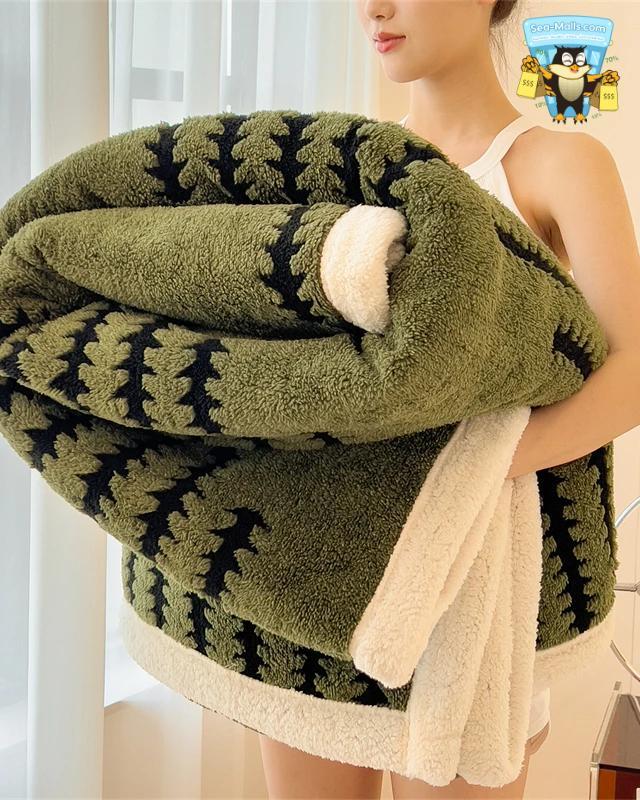 Thickened Warm Flannel Blanket