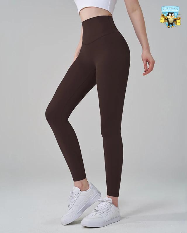 Women’s High-Waist Nylon Breathable Seamless Yoga Pants