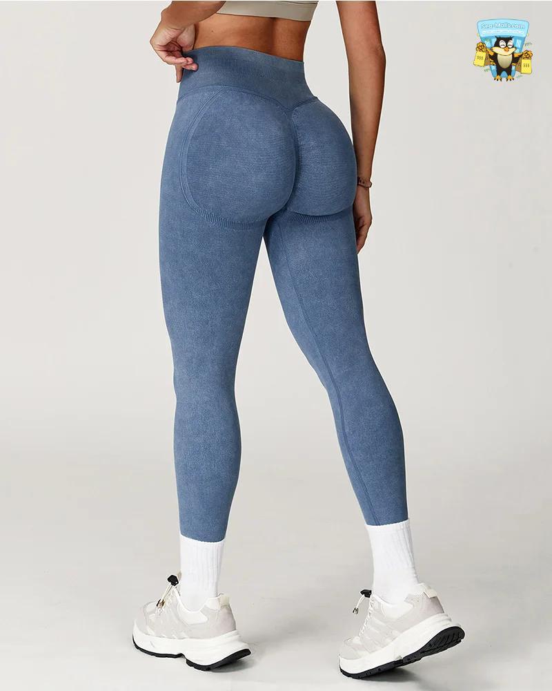 Seamless High-Waist Yoga Leggi