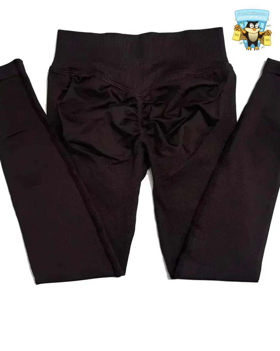 Scrunch Bum Gym Legging Seamless Yoga Pants Push-Up Tights