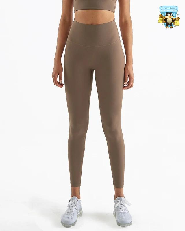 Women’s High-Waist Nylon Breathable Seamless Yoga Pants