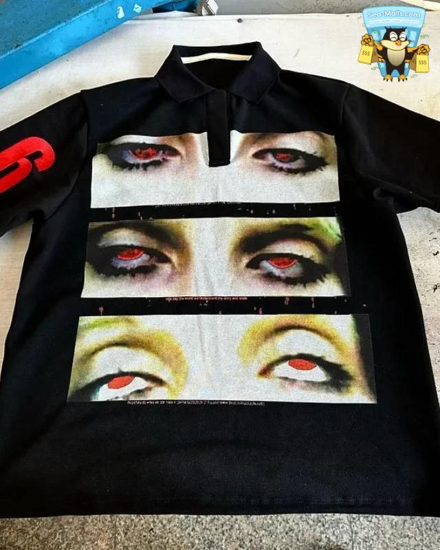 Y2K Punk Goth Street Polo Shir