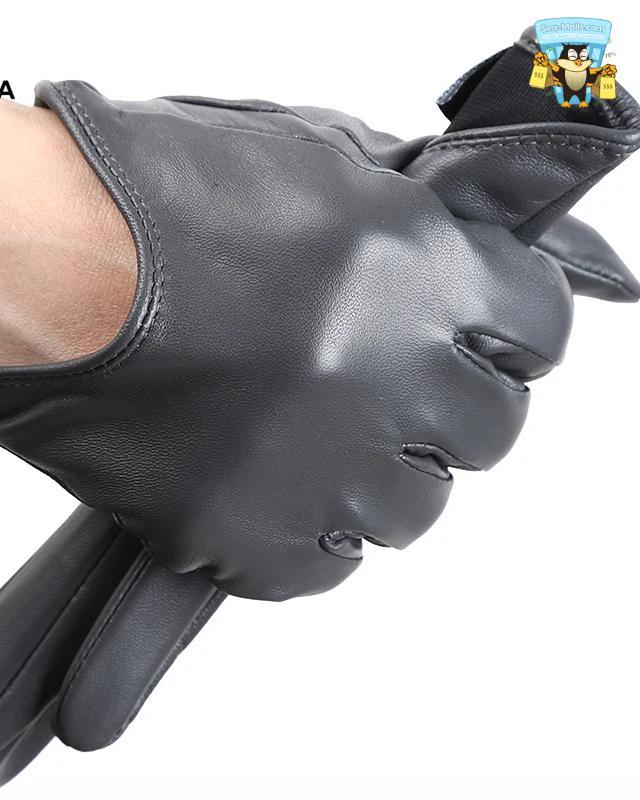 Women's Genuine Leather Winter Gloves
