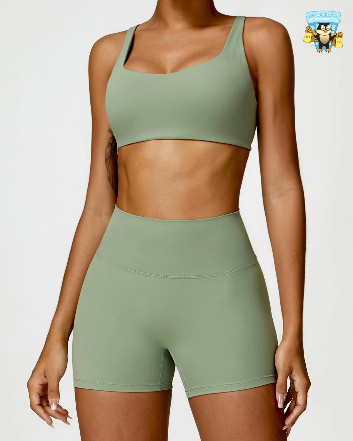 Women’s Tracksuit Yoga Set – 2PCS Sportswear