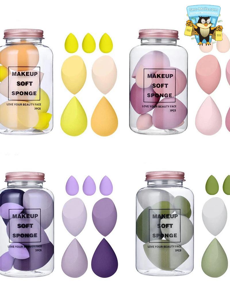 7PCS Makeup Sponge Set Foundat