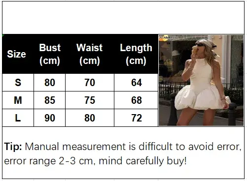 Backless Bubble Hem Mini Dress