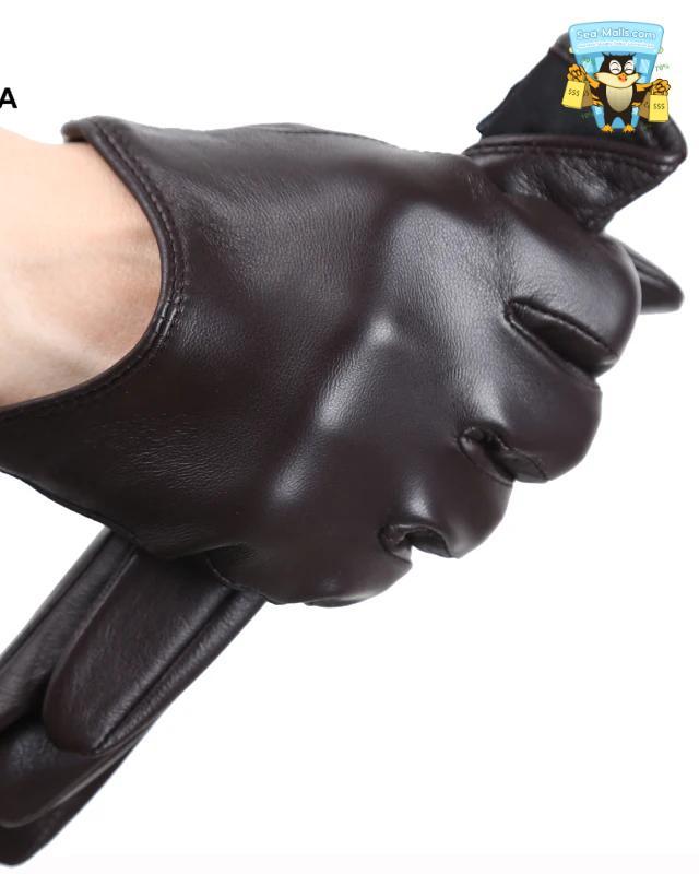 Women's Genuine Leather Winter Gloves