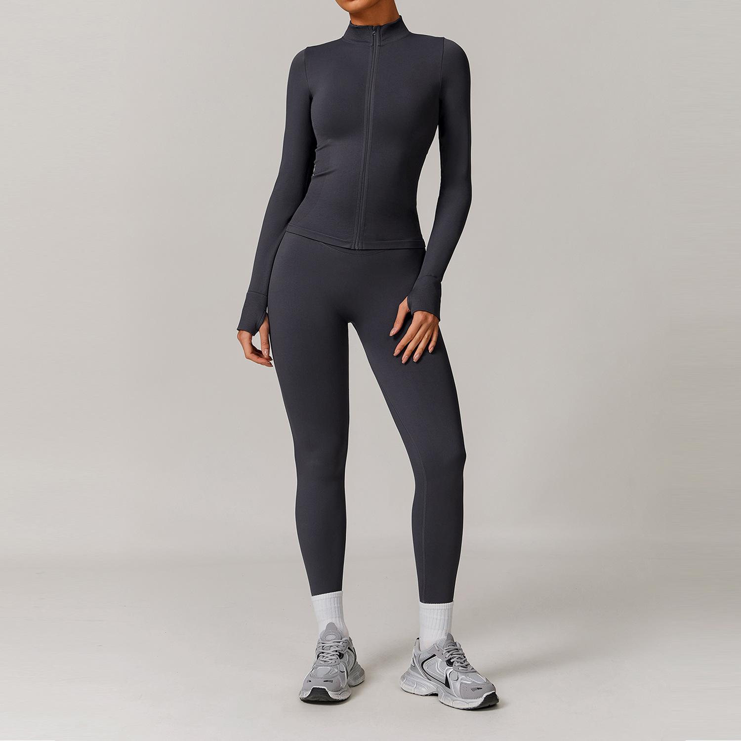 Seamless Yoga Set for Women 2/3PCS Sports Bra & Leggings Fitness Tracksuit