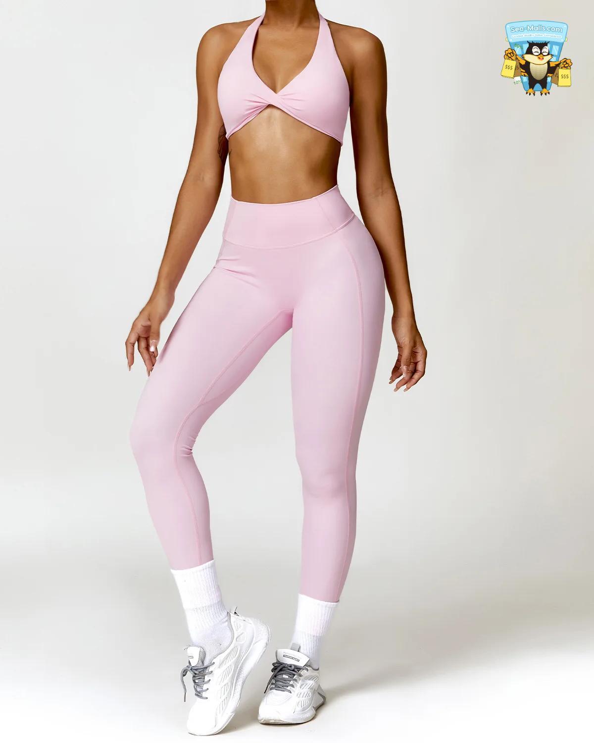 Women’s Seamless Yoga Set – 2PCS Gym Outfit