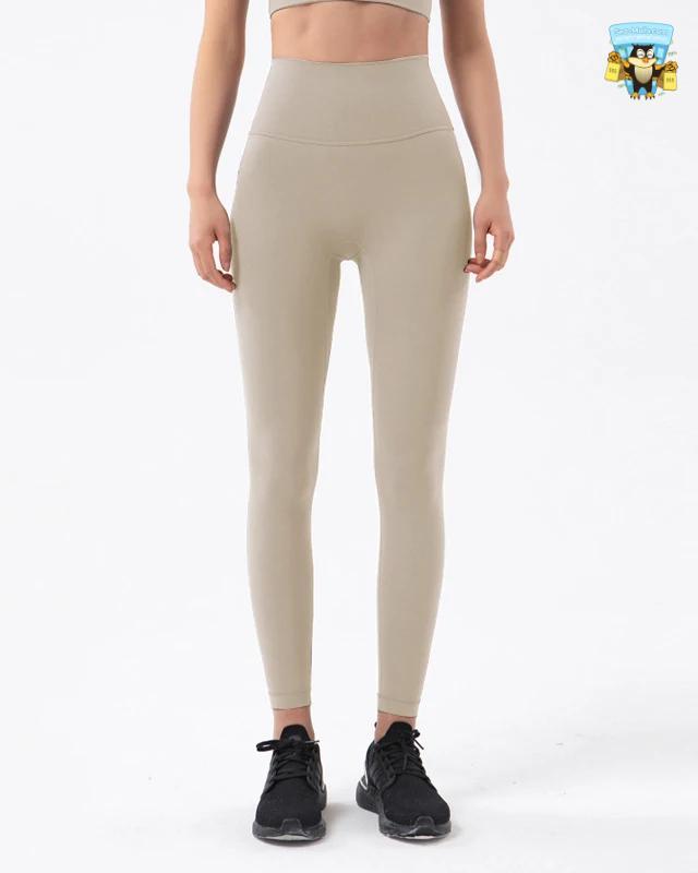 Women’s High-Waist Nylon Breathable Seamless Yoga Pants