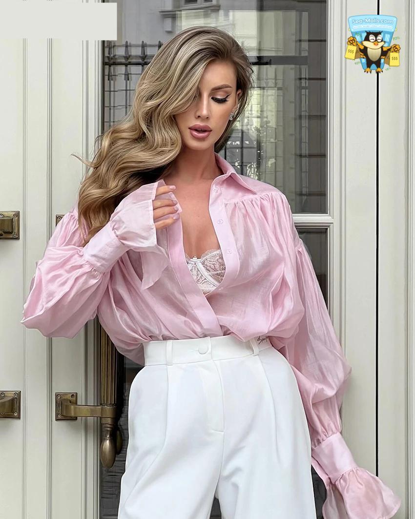 Elegant Loose Fit Long Sleeve 