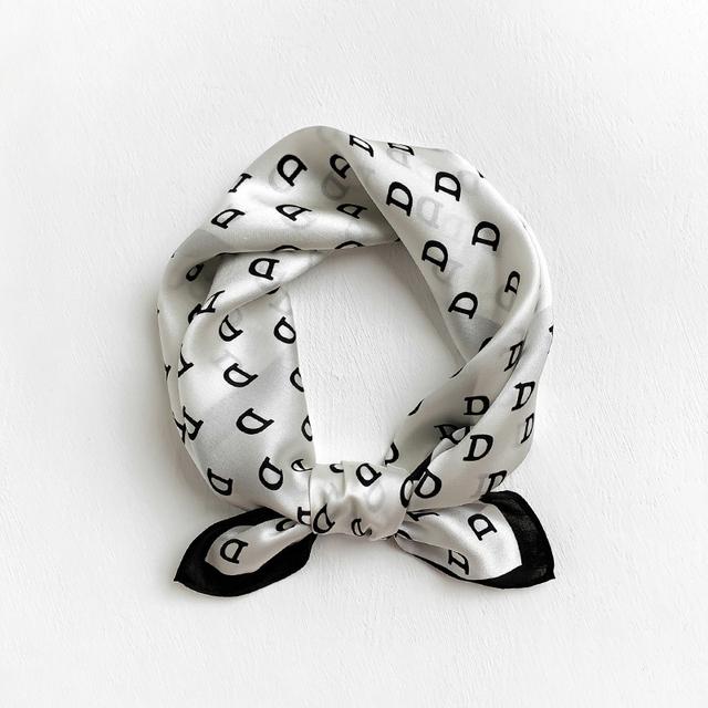 100% Silk Bandana Scarf – Luxury Square Neckerchief