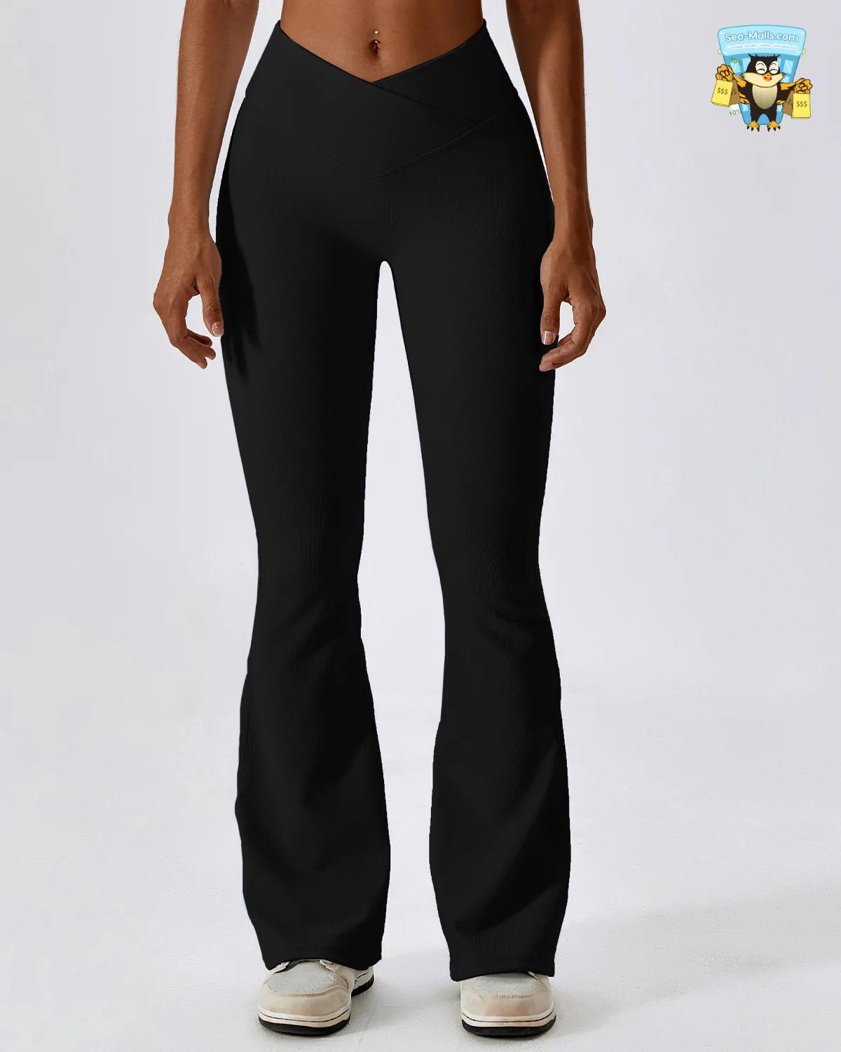 Women’s Flare Leggings – High Waist Yoga Pants