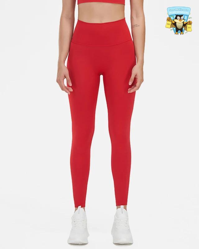 Women’s High-Waist Nylon Breathable Seamless Yoga Pants