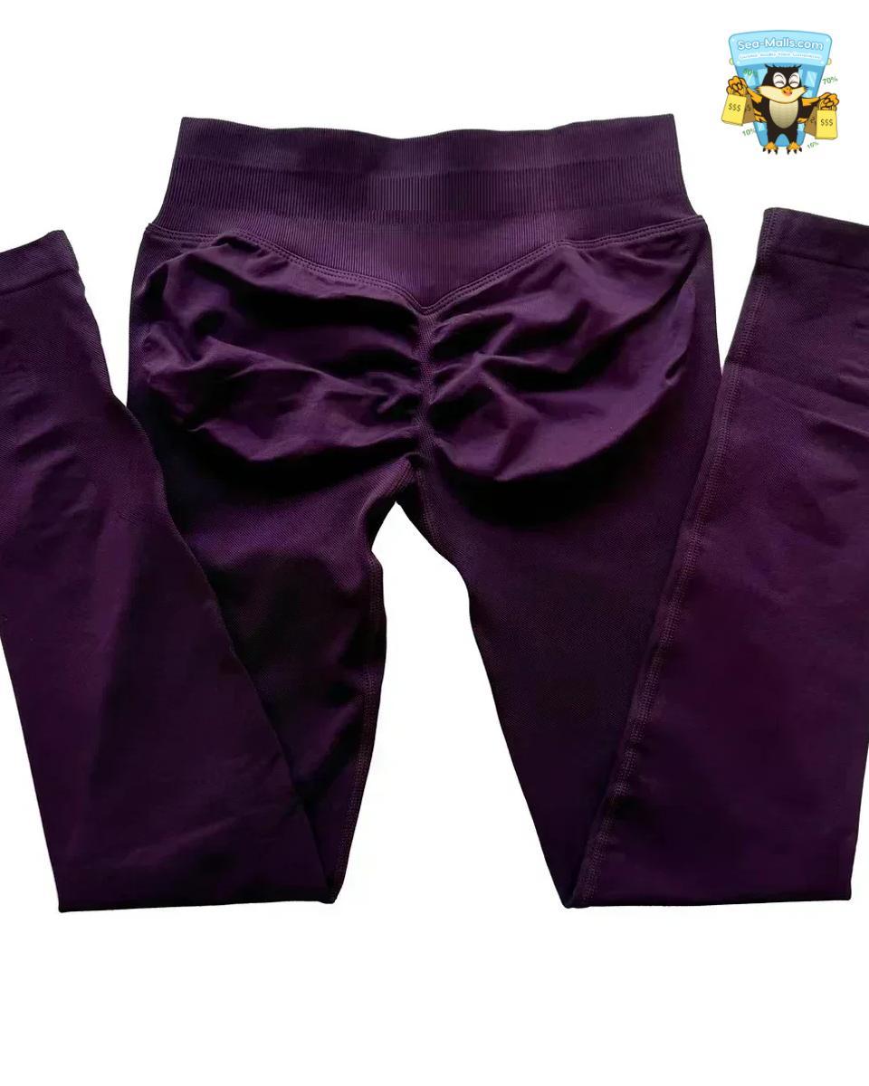 Scrunch Bum Gym Legging Seamless Yoga Pants Push-Up Tights