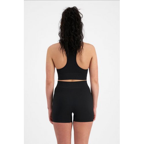 Seamless Rib Racer Crop