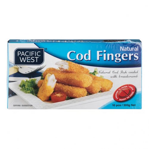PACIFIC WEST Cod Fingers (300g)