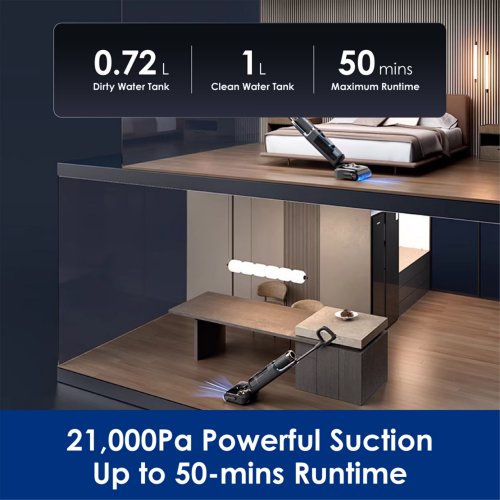 Tineco Floor One S7 Stretch Smart Floor Washer Vacuum Cleaner