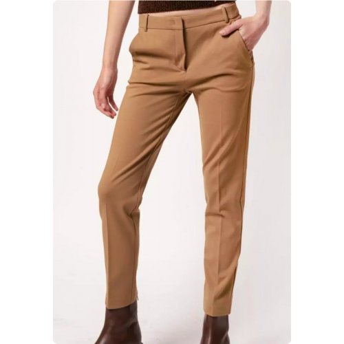 <span style='filter: blur(2.5px);'>*****</span> Fabric-stitch cigarette trousers