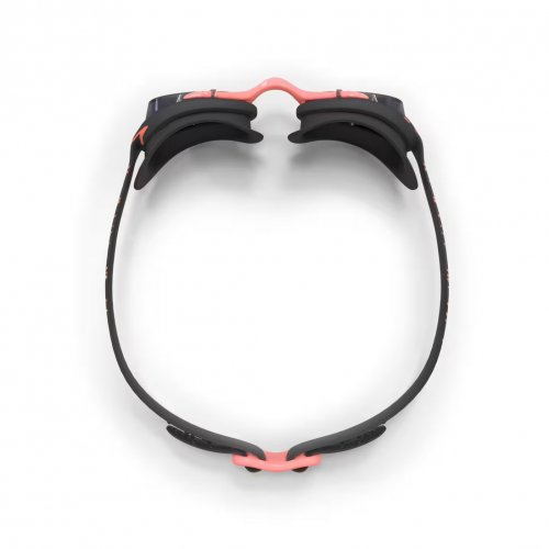 Swimming goggles XBASE - Clear lenses - One size - Black Pink Green