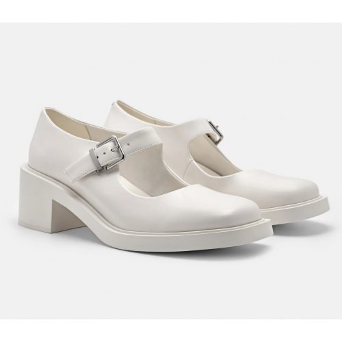  Hale Mary Jane Pumps - Chalk 